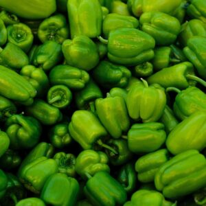 Image of green bell peppers